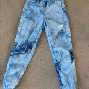 The North Face Jogger Pants Womens XS Blue Printed Hydrenaline 2000 Windwall